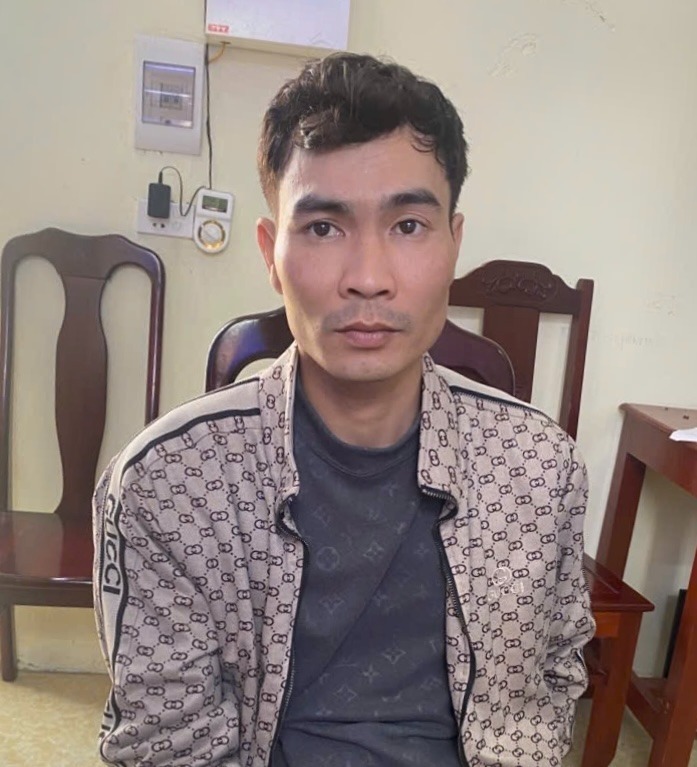 Đối tượng Bùi Hoàng Thông. Ảnh: Cổng thông tin điện tử Công an tỉnh Thanh Hóa