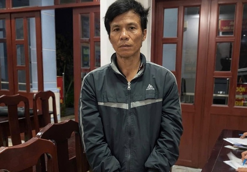 Bị can Cao Trung Đông. Ảnh: Công an Vĩnh Long