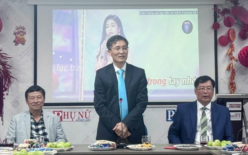 Chủ tịch Hội Luật gia Việt Nam Nguyễn Khánh Ngọc ghi nhận và đánh giá cao những kết quả nổi bật mà Tạp chí Đời sống và Pháp luật đạt được trong năm 2025.