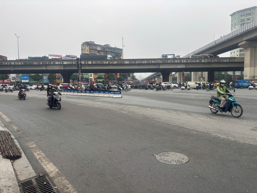 Khu vực ngã tư Khuất Duy Tiến (Hà Nội).