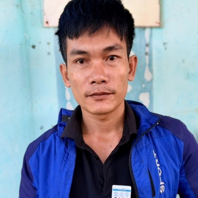 Nguyễn Quốc Đạo tại cơ quan điều tra. Ảnh: VnExpress