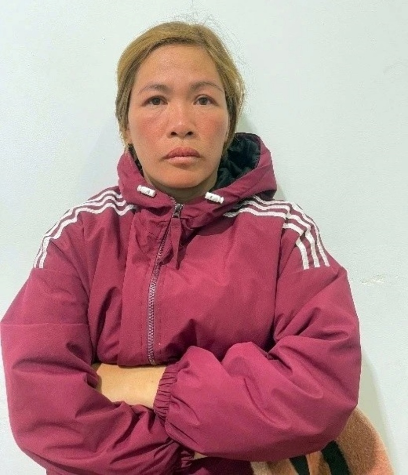 Ma Hương thời điểm bị bắt giữ. (Ảnh: PLO)