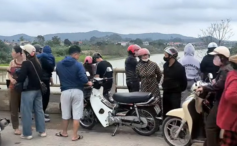 Khu vực cầu sông Lèn, nơi phát hiện thi thể anh C.N.S. (Ảnh: Người lao động)