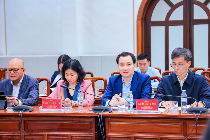 Người ứng cử đại biểu Quốc hội khóa XVI tại Hội nghị tập huấn ngày 24/2/2026 của Ủy ban Trung ương MTTQ Việt Nam (Ảnh: Hoài Nam).