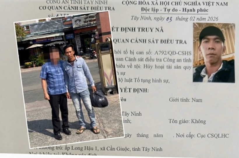 Chiêu bị bắt khi định về nhà đón Tết cùng gia đình. Ảnh: CAND