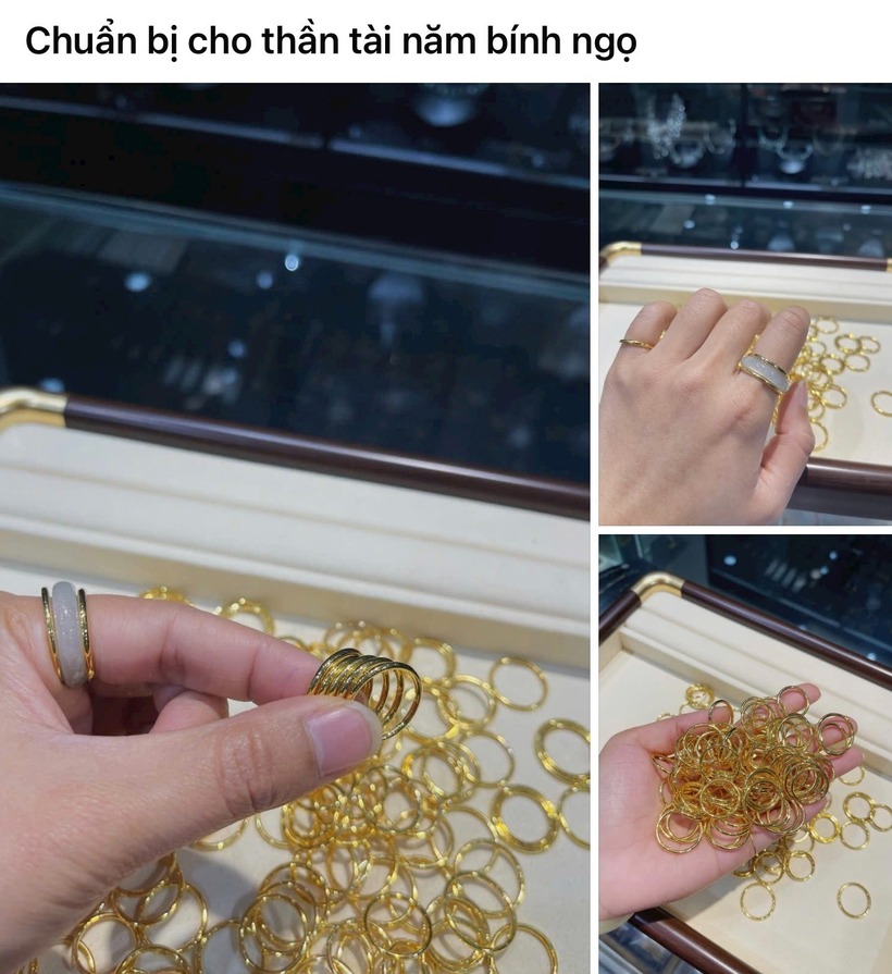 Với số tiền dưới 2 triệu đồng, thậm chí chưa đến 1 triệu đồng, người mua đã có thể sở hữu một sản phẩm vàng trọng lượng nhỏ.