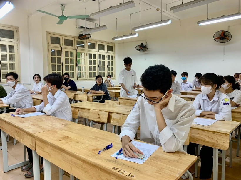 Hà Nội tổ chức khảo sát chất lượng toàn bộ học sinh lớp 11 và 12. Ảnh minh họa