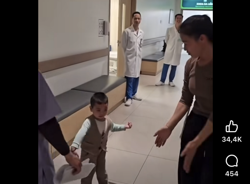 Hình ảnh gây xôn xao dư luận