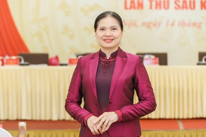 Phó Chủ tịch MTTQ Việt Nam Hà Thị Nga ứng cử ĐBQH khoá XVI tại tỉnh Lai Châu.