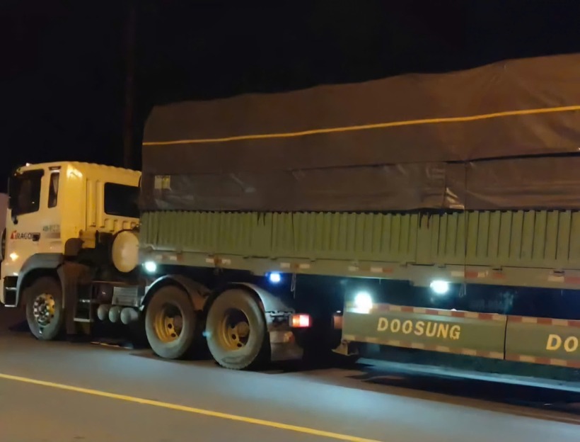 Chiếc xe liên quan vụ tai nạn. Ảnh: Báo Lâm Đồng