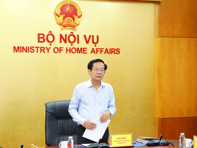 Bộ trưởng Bộ Nội vụ Đỗ Thanh Bình.