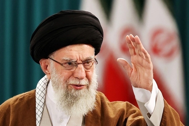 Lãnh tụ tối cao Iran Ali Khamenei. Ảnh: Reuters