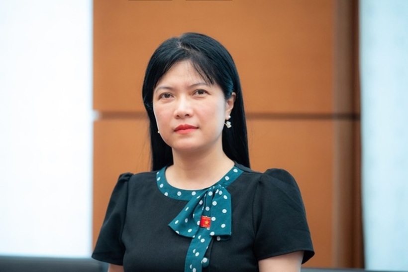 Bà Tạ Thị Yên, Phó chủ nhiệm Ủy ban Công tác đại biểu - Phó chánh văn phòng thường trực Văn phòng Hội đồng bầu cử quốc gia (Ảnh: Media Quốc hội).