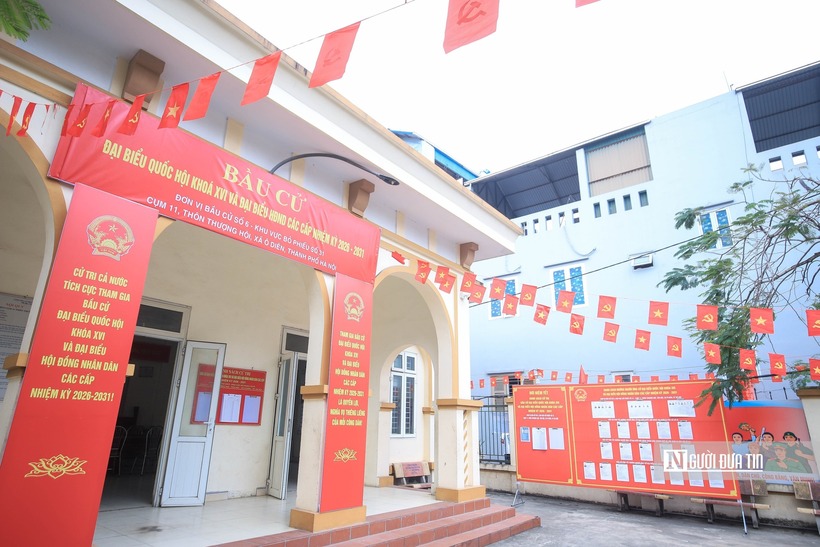 Ghi nhận của ĐS&PL đến nay, các điểm bầu cử tại Hà Nội đã và đang sẵn sàng cho ngày hội non sông.