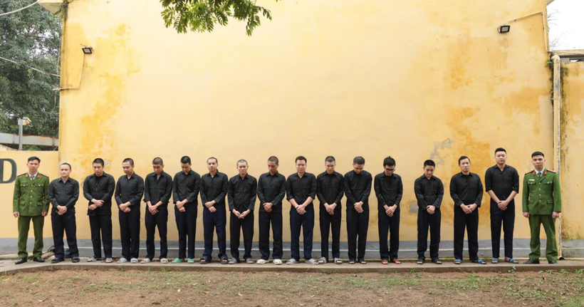 Các đối tượng trong vụ án.