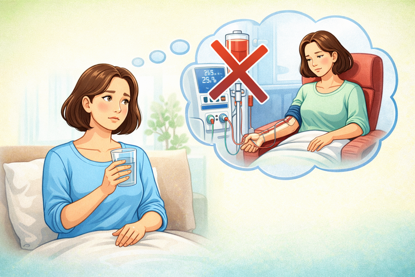 Kiêng đúng khi suy thận độ 4 giúp trì hoãn thời gian phải lọc máu