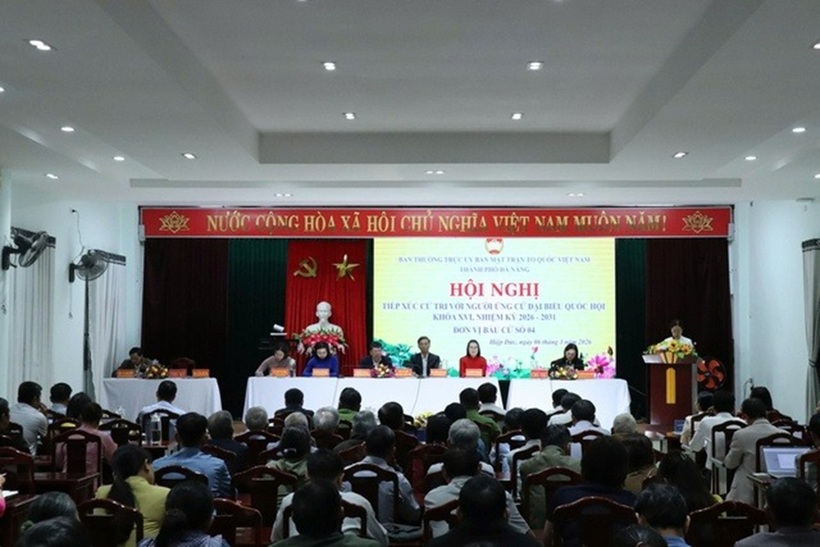 Hội nghị tiếp xúc cử tri giữa các ứng cử viên đại biểu Quốc hội với cử tri đơn vị bầu cử số 4.