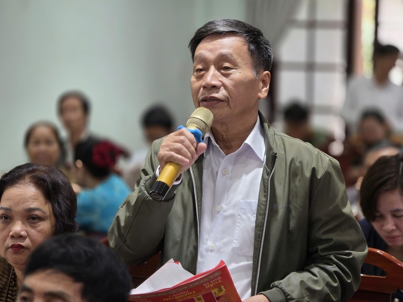 Cử tri chia sẻ nguyện vọng, kiến nghị vào ngày 3/6.