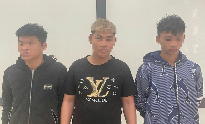 Nhóm thiếu niên dùng xà beng chặn đường, cướp xe đạp điện ở Đà Nẵng. Ảnh: Báo Thanh niên.