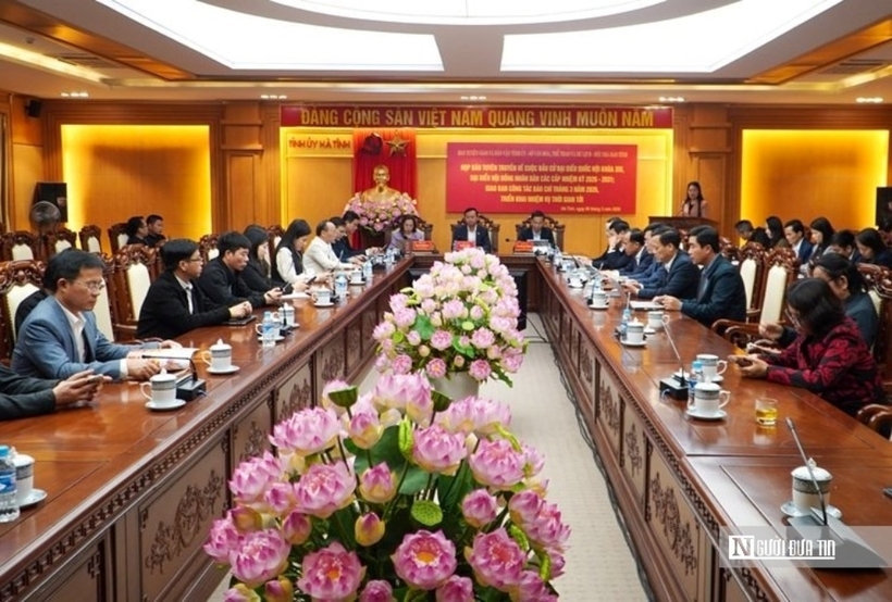Buổi họp báo tuyên truyền về cuộc bầu cử đại biểu Quốc hội khóa XVI và đại biểu HĐND các cấp nhiệm kỳ 2026 – 2031.
