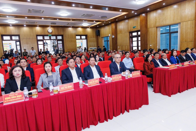 Các đại biểu tại hội nghị (Ảnh Quang Vinh).