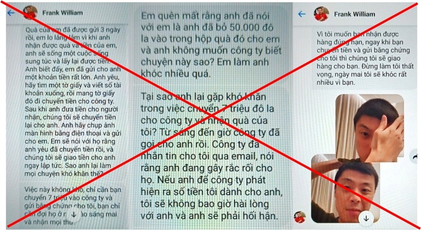 Suýt mất hàng chục triệu đồng vì tin lời "phi công ngoại quốc" trên mạng xã hội. Ảnh: Công an tỉnh Lâm Đồng.