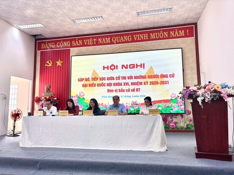 Cử tri tin tưởng vào chương trình hành động và sự quyết tâm của những người ứng cử ĐBQH.