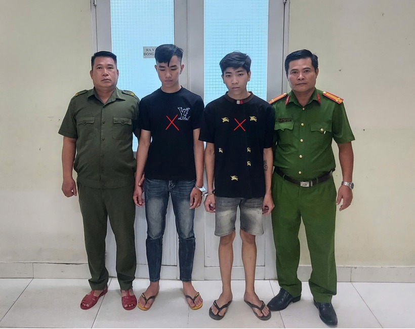 2 đối tượng bị bắt giữ