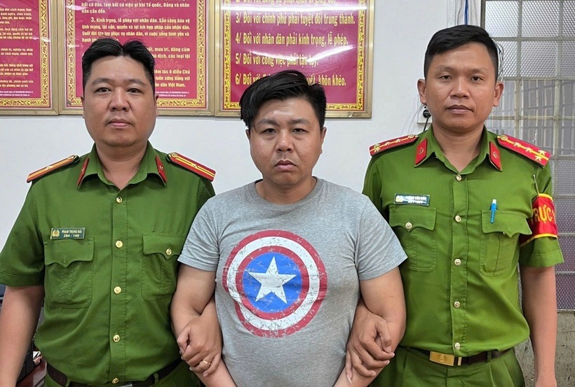 Đối tượng Bùi Quang Hiếu. (Ảnh: Dân Trí)
