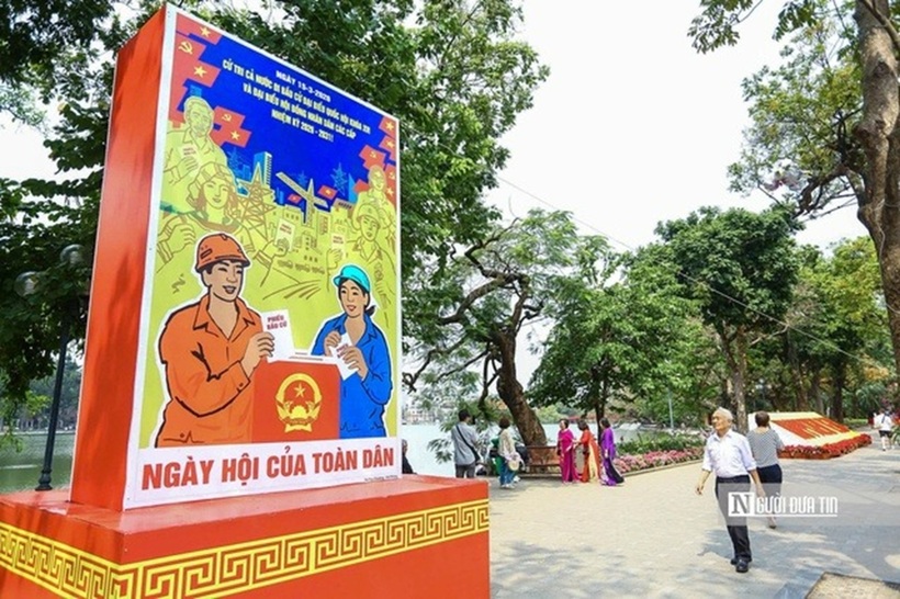Để ngày bầu cử thật sự đúng nghĩa là Ngày hội non sông (Ảnh: Hữu Thắng).