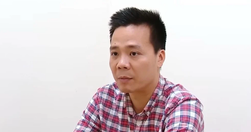 Bị can Nguyễn Năng Mạnh. Ảnh: VTV