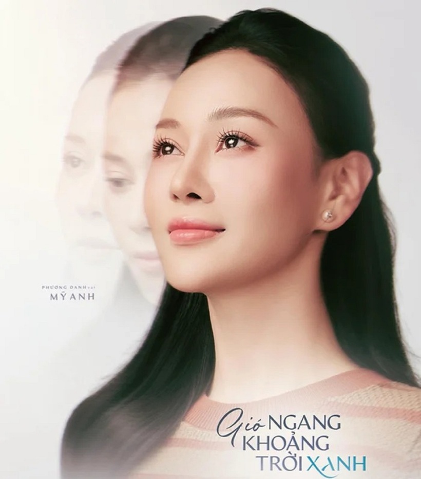 Phương Oanh đóng vai Mỹ Anh trong Gió ngang khoảng trời xanh.