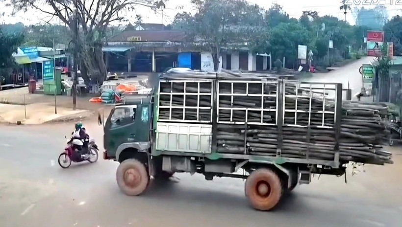 Hiện trường vụ việc. Ảnh: PLO