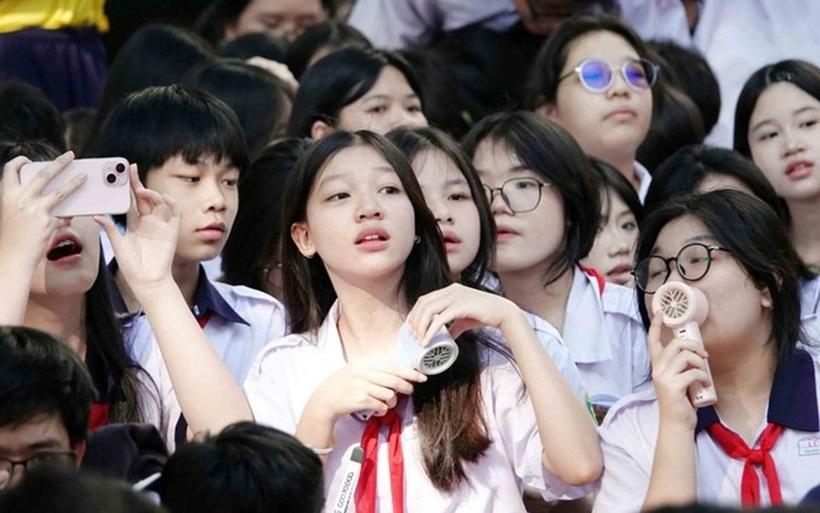 Tại TP.HCM, hoạt động định hướng chọn trường THPT được các trường THCS triển khai bài bản ngay từ giai đoạn khởi đầu năm học cuối cấp. Ảnh minh họa