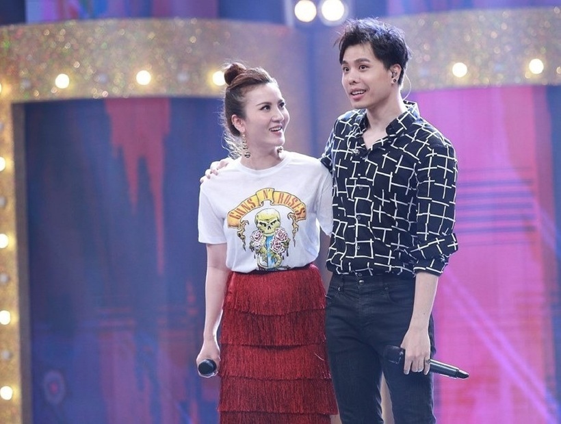 Yến Nhi và Trịnh Thăng Bình.