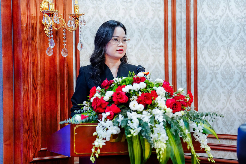 Bà Nguyễn Thị Nga – PTGĐ Danko Group phát biểu tại sự kiện