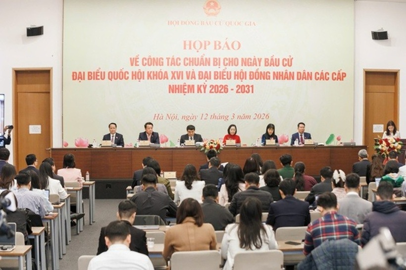 Quang cảnh họp báo (Ảnh: Quang Vinh).