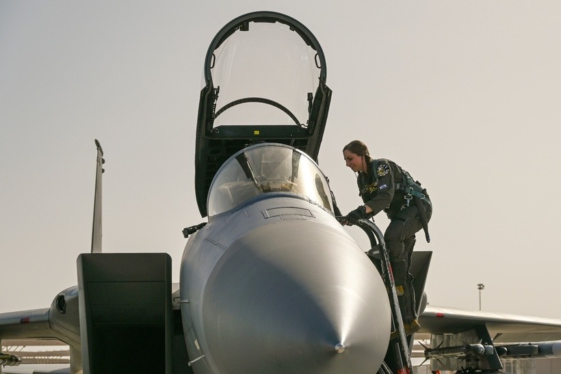 Máy bay chiến đấu F-15 của Mỹ. Ảnh: Lực lượng Vệ binh Quốc gia Mỹ