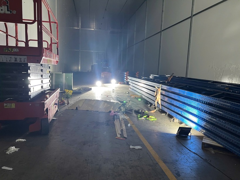 Hiện trường vụ tai nạn. Ảnh: Người Lao Động.