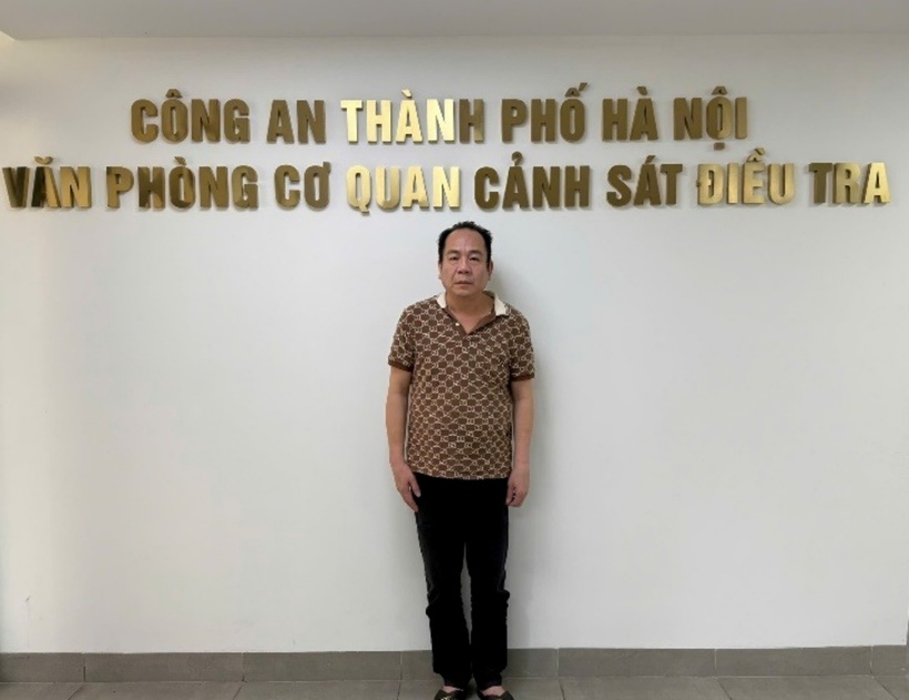 Đối tượng truy nã Nguyễn Quang Dũng. (Ảnh: Công an TP.Hà Nội)