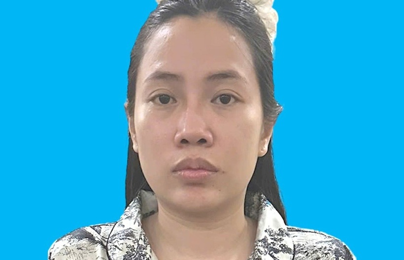 Phạm Thùy Trang Đài vừa bị bắt. Ảnh: Dân Trí