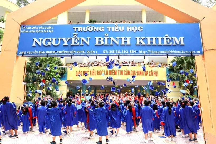 Trường Tiểu học Nguyễn Bỉnh Khiêm, phường Sài Gòn.