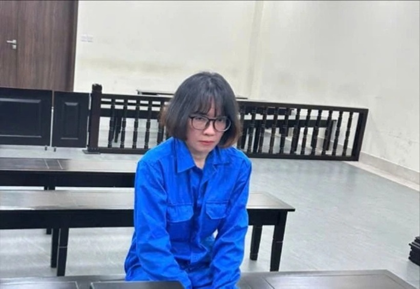 Bị cáo Đào Thị Lan Phương tại phiên tòa. Ảnh: Pháp luật TP.HCM