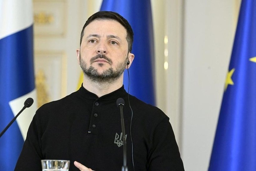 Tổng thống Ukraine Volodymyr Zelensky. Ảnh: Reuters