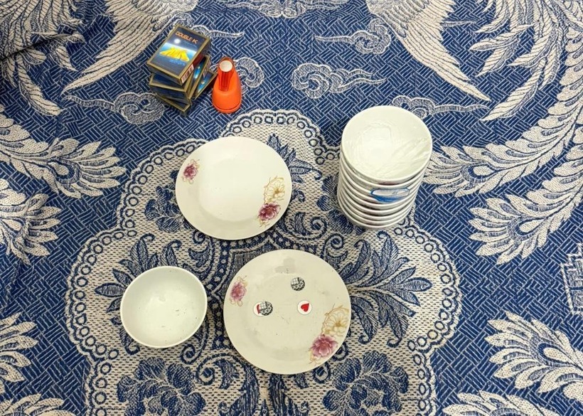 Tang vật công an thu giữ. Ảnh: Công an tỉnh Hà Tĩnh
