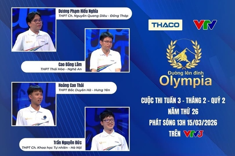 Chân dung 4 nhà leo núi. Ảnh: Fanpage Đường lên đỉnh Olympia