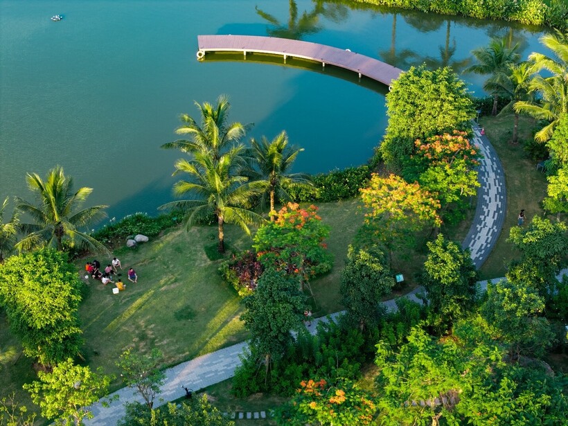 Một góc đại đô thị xanh Eco Central Park