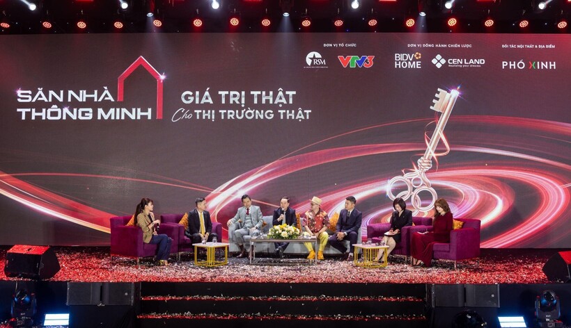 Hội đồng chuyên môn và các đối tác chiến lược đã chia sẻ những giá trị thực tiễn của chương trình Săn nhà thông minh