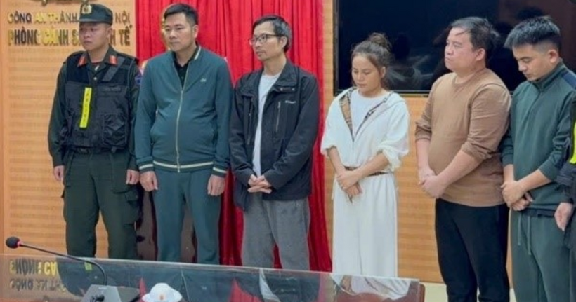 Các đối tượng trong vụ án. (Ảnh: CACC)
