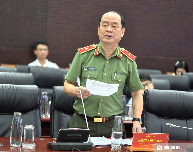 Ông Nguyễn Hữu Hợp đánh giá tình hình an ninh trật tự được giữ vững, không xảy ra sự cố.